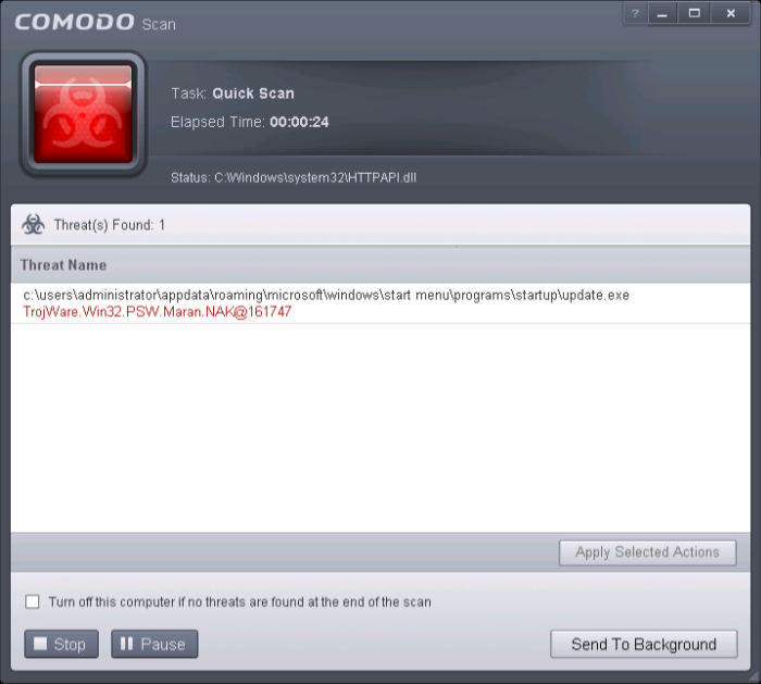 Run A Quick Scan, Scan My PC, Virus Scan, Virus Removal Antivirus for
